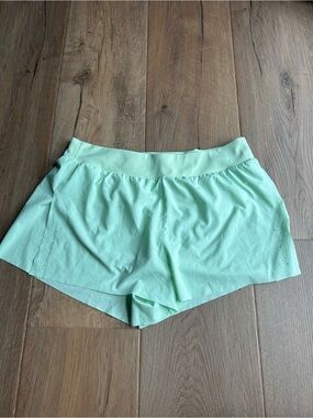 Athleta Mint Green Performance Running Shorts